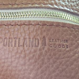 Portland leather backpack/ purse